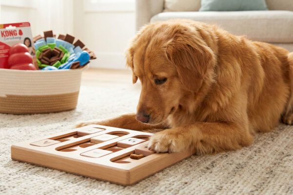 Non Solo Palline: 5 Giochi di Attivazione Mentale per un Cane Felice (e una Casa Salva)