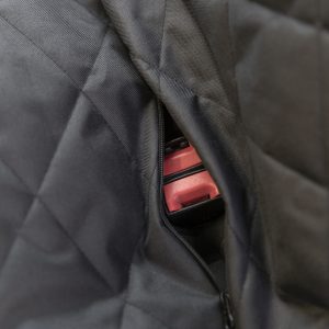 TRIXIE CUSCINO PER AUTOMOBILE,DOPPIO,95×10×50cm,NERO - immagine 3