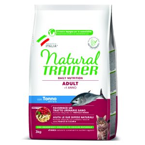 NATURAL TRAINER DAILY NUTRITION ADULT +1 ANNO CON TONNO SECCO GATTO - immagine 3