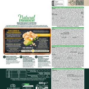 NATURAL TRAINER NUTRIZIONE DI QUALITÀ SELEZIONATA - GATTINO - CON POLLO DISOSSATO - immagine 2