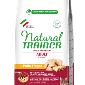 NATURAL TRAINER DAILY NUTRITION ADULT +1 ANNO CON POLLO FRESCO SECCO GATTO - immagine 4