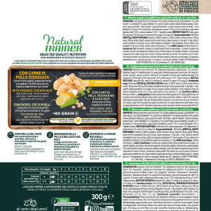 NATURAL TRAINER NUTRIZIONE DI QUALITÀ SELEZIONATA - ADULTO STERILIZZATO - CON POLLO DISOSSATO - immagine 2