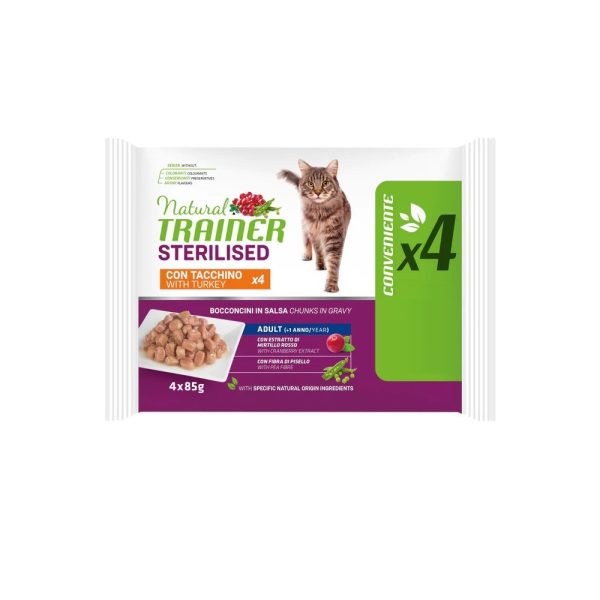 natural-trainer-cat-sterilised-tacchino-bocconcini-4x85-gr