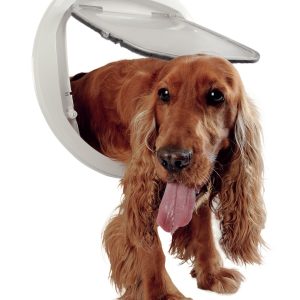 Camon Porta basculante IN&OUT per cani - colore bianco - immagine 3