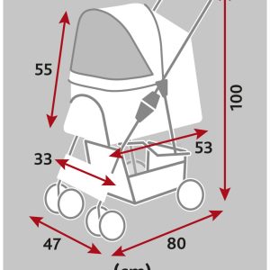 TRIXIE PASSEGINO PER CANI E GATTI - immagine 11