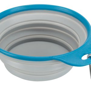 TRIXIE CIOTOLA DA VIAGGIO BLU E GRIGIO - immagine 3