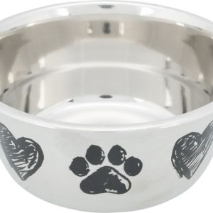 TRIXIE CIOTOLA IN ACCIAIO INOX CON ANELLO DI GOMA ANTISCIVOLO - immagine 3