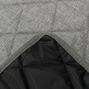 TRIXIE DIVANO NERO CON COPERTA PROTETTIVA - immagine 2