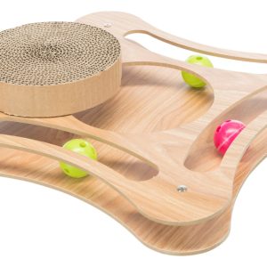 TRIXIE TAVOLETTA IN CARTONE CON CORNICE IN LEGNO - immagine 4