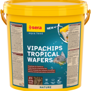 Sera Vipachips Wafers Mangime completo per pesci ornamentali che si nutrono sul fondo - immagine 3