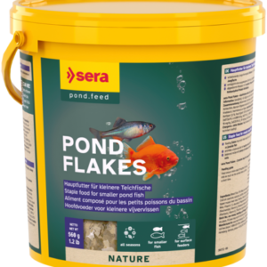 Sera Pond Flakes Mangime completo naturale in scaglie per piccoli pesci da laghetto - immagine 4