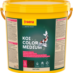Sera Koi Color Medium Mangime naturale per la colorazione delle Koi di taglia media (12–25 cm) - immagine 3