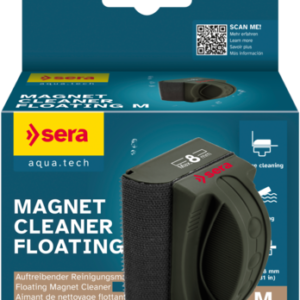 Sera Magnet Cleaner Floating M Calamita galleggiante per la pulizia dei vetri dell’acquario (fino a 8 mm) - immagine 2