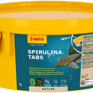 Sera Spirulina Tabs – Mangime Vegetale Affondante per Pesci Ornamentali - immagine 3