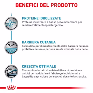 ROYAL CANIN® Hypoallergenic Puppy Alimento dietetico completo per cuccioli - immagine 7
