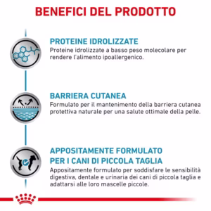 ROYAL CANIN® Hypoallergenic Small Dog Alimento dietetico completo per cani adulti di piccola taglia - immagine 4