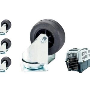 LEOPET Ruote di Ricambio per Trasportino Skudocar / IATA - immagine 1