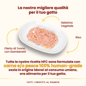 Almo Nature HFC Jelly – Filetto di Tonno con Gamberetti - immagine 4