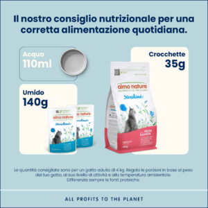 Almo Nature Sterilised – con Merluzzo - immagine 3