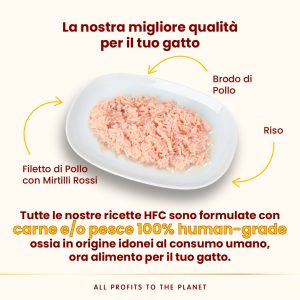Almo Nature HFC Urinary Help – Filetto di Pollo con Mirtilli Rossi 50 g - immagine 6