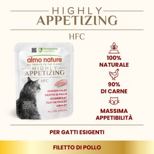 Almo Nature HFC Highly Appetizing – Filetto di Pollo 50 g - immagine 3