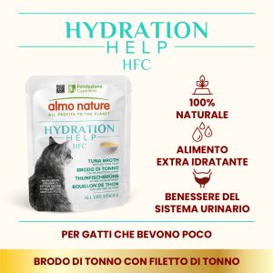 Almo Nature HFC Hydration Help – Brodo di Tonno con Filetto di Tonno 50 g - immagine 3