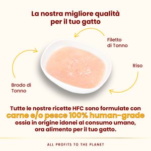 Almo Nature HFC Hydration Help – Brodo di Tonno con Filetto di Tonno 50 g - immagine 4