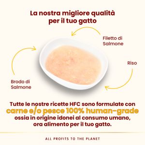 Almo Nature HFC Hydration Help – Brodo di Salmone con Filetto di Salmone 50 g - immagine 5