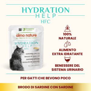 Almo Nature HFC Hydration Help – Brodo di Sardine con Sardine 50 g - immagine 3