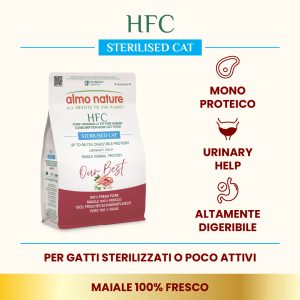 Almo Nature HFC Our Best Adult Sterilised – Maiale Fresco - immagine 6