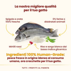 ALmo Nature HFC Our Best Adult Sterilised – Spigola e Orata Fresche - immagine 4