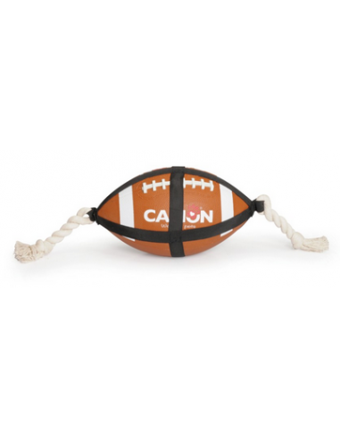 CAM-AD0543-GIOCO-CANE-PALLA-FOOTBALL-GOMMA-MANIGLIA-CORDA-275CM