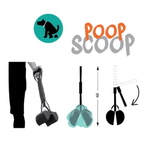 Mantovani Pinza Igienica a Pressione per Raccolta Deiezioni Cane - immagine 3