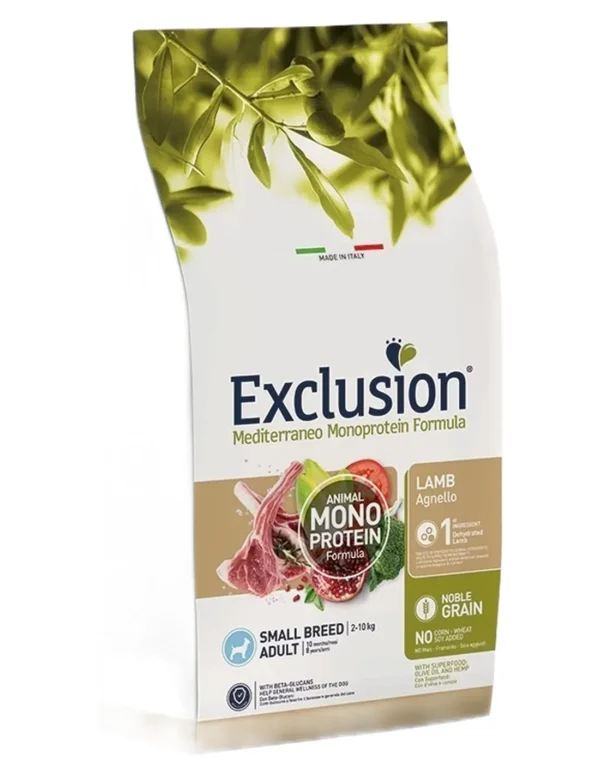 exclusion-mediterraneo-adult-small-breed-agnello-2-kg