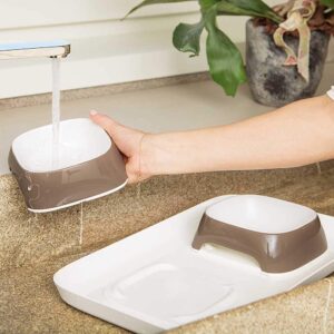 Ferplast Glam Tray Small – Doppia Ciotola per Cani e Gatti - immagine 4