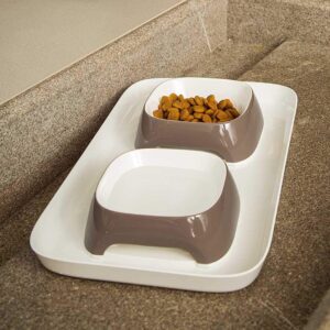 Ferplast Glam Tray Small – Doppia Ciotola per Cani e Gatti - immagine 3